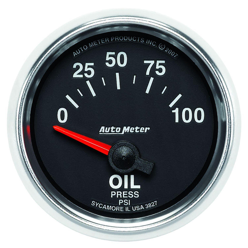 Autometer GS Series Oil Pressure Gauge (AU3827) AU3827