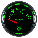 AutoMeter GS Series Oil Pressure Gauge (AU3827)