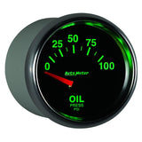 AutoMeter GS Series Oil Pressure Gauge (AU3827)
