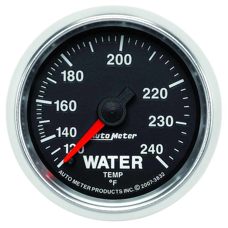 Autometer GS Series Water Temperature Gauge (AU3832) AU3832