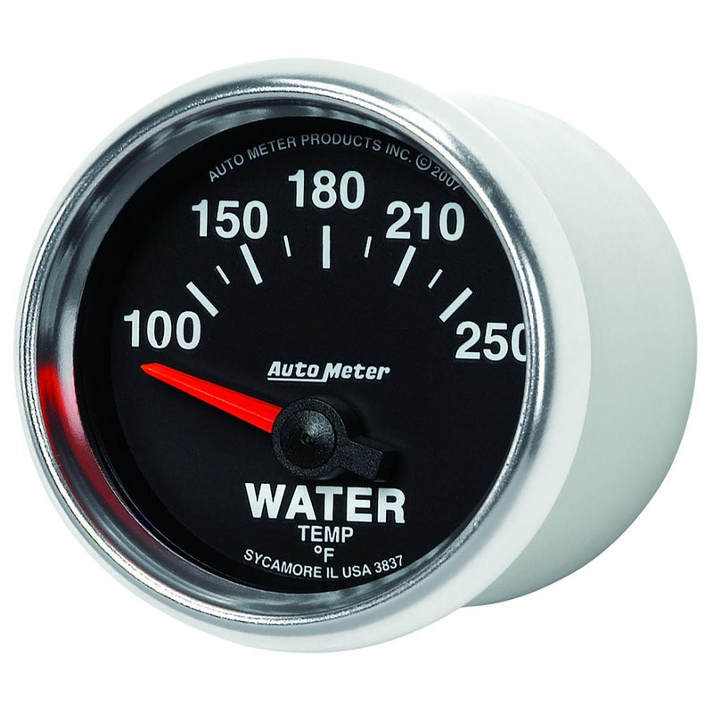 Autometer GS Series Water Temperature Gauge (AU3837)