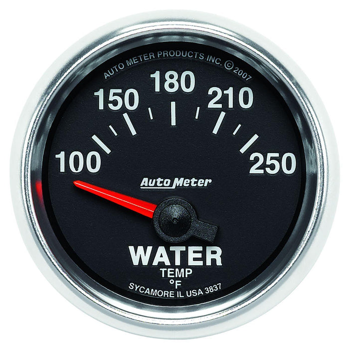 Autometer GS Series Water Temperature Gauge (AU3837)