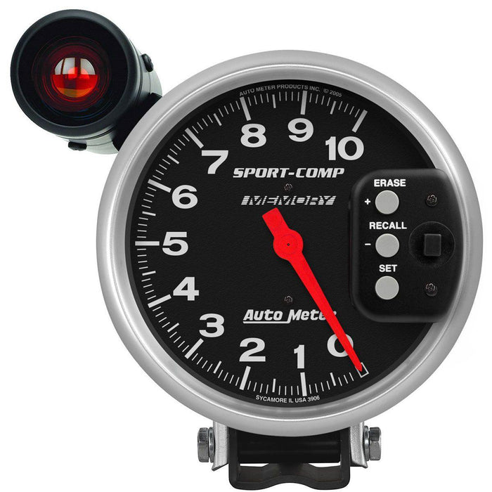 Autometer Sport-Comp Series Shift-Lite Memory Tachometer (AU3906)