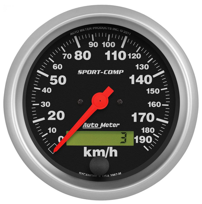 Autometer Sport-Comp Series Speedometer (AU3987-M)