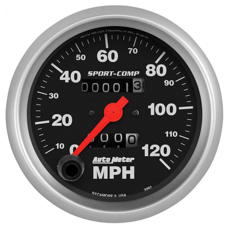 AutoMeter Sport-Comp Series Speedometer (AU3992) AU3992