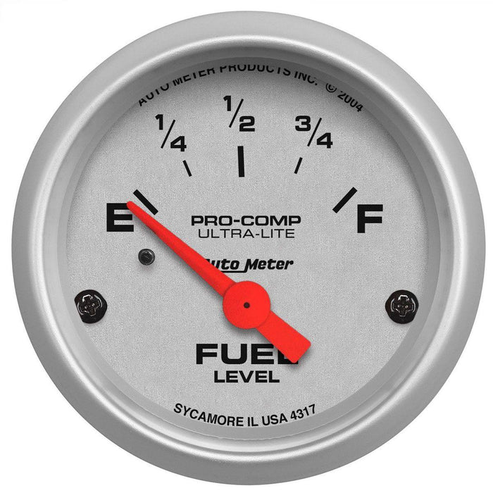 Autometer Ultra-Lite Series Fuel Level Gauge (AU4317)