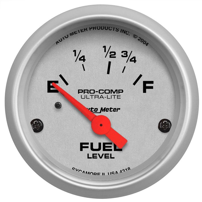 Autometer Ultra-Lite Series Fuel Level Gauge (AU4318)