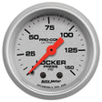 AutoMeter Ultra-Lite Series 2-1/16" Mechanical Air Locker Pressure Gauge (AU4330) AU4330