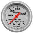 AutoMeter Ultra-Lite Series Water Temperature Gauge (AU4333) AU4333