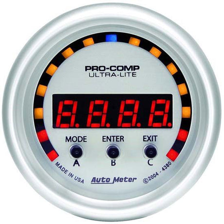 AutoMeter Ultra-Lite Series D-Pic Meter (AU4380)