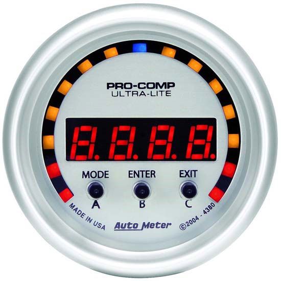 AutoMeter Ultra-Lite Series D-Pic Meter (AU4380)