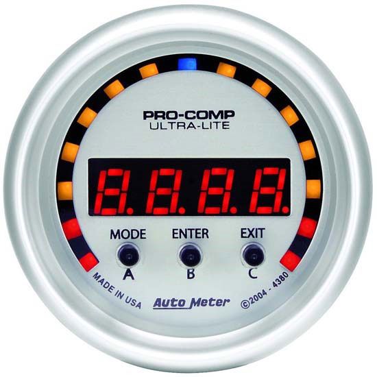 Autometer Ultra-Lite Series D-Pic Meter (AU4380)