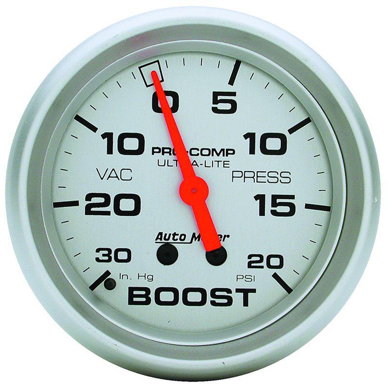 Autometer Ultra-Lite Series Boost/Vacuum Gauge (AU4401) AU4401