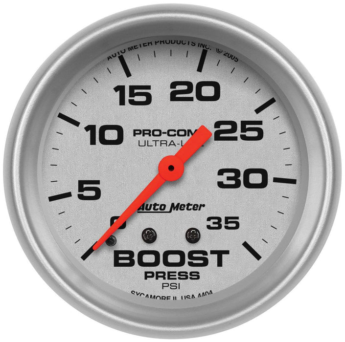 Autometer Ultra-Lite Series Boost Gauge (AU4404)
