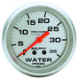 AutoMeter Ultra-Lite Series Water Pressure Gauge (AU4407) AU4407
