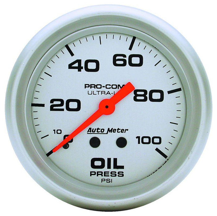 Autometer Ultra-Lite Series Oil Pressure Gauge (AU4421)