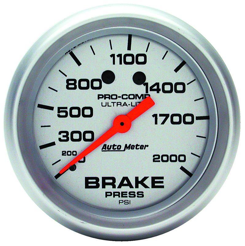 Autometer Ultra-Lite Series Brake Pressure Gauge (AU4426) AU4426