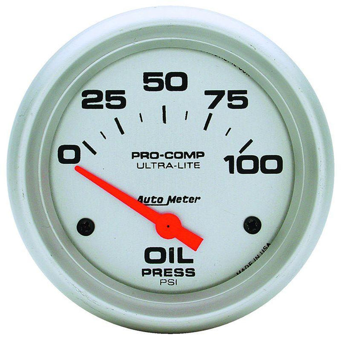 Autometer Ultra-Lite Series Oil Pressure Gauge (AU4427)