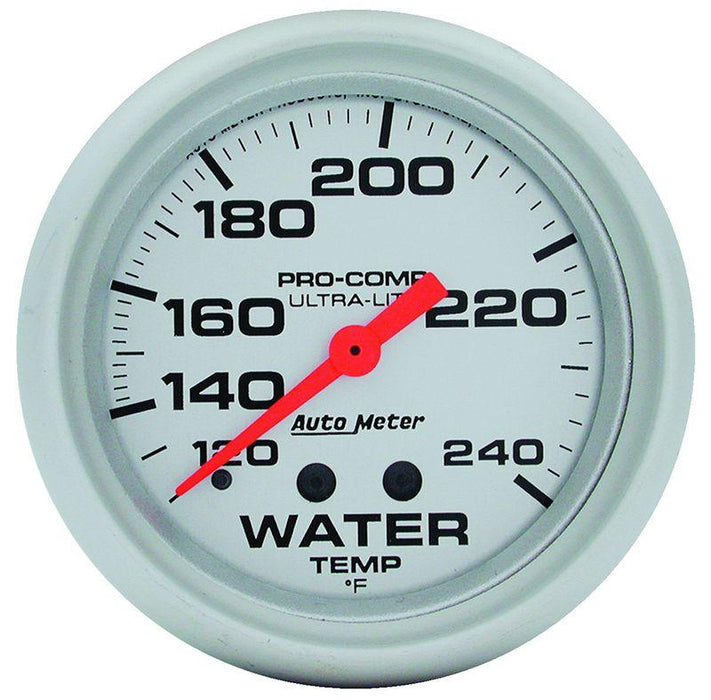 Autometer Ultra-Lite Series Water Temperature Gauge (AU4432)