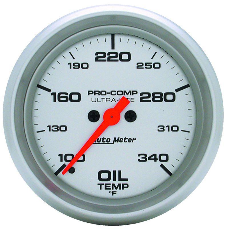 AutoMeter Ultra-Lite Series Oil Temperature Gauge (AU4456) AU4456