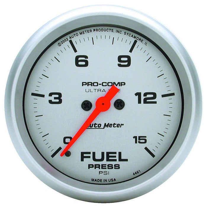 Autometer Ultra-Lite Series Fuel Pressure Gauge (AU4461)