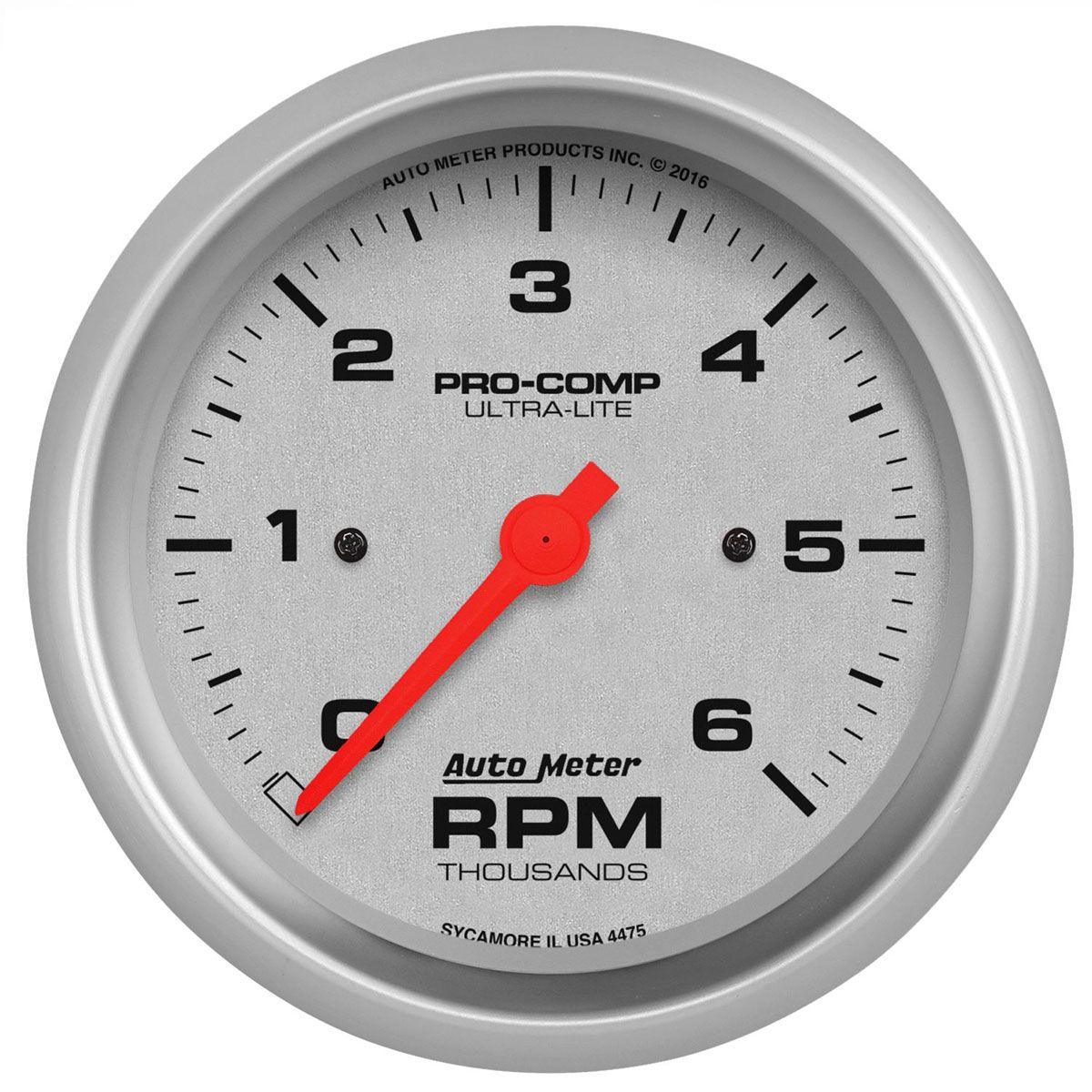 AutoMeter Ultra-Lite Series Tachometer (AU4475) AU4475