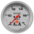 AutoMeter Ultra-Lite Series Voltmeter Gauge (AU4483) AU4483