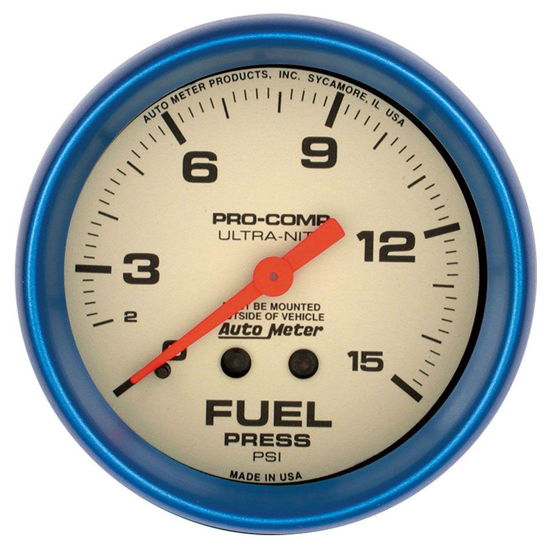 Autometer Ultra-Nite Series Fuel Pressure Gauge (AU4511) AU4511