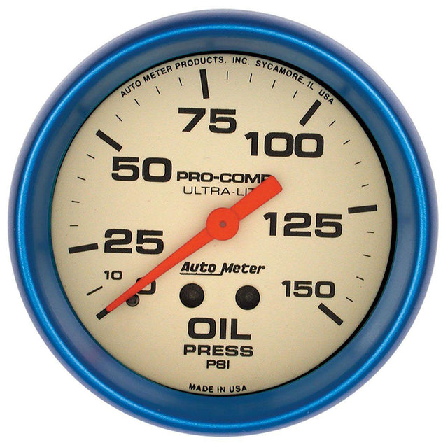 Autometer Ultra-Nite Series Oil Pressure Gauge (AU4523) AU4523