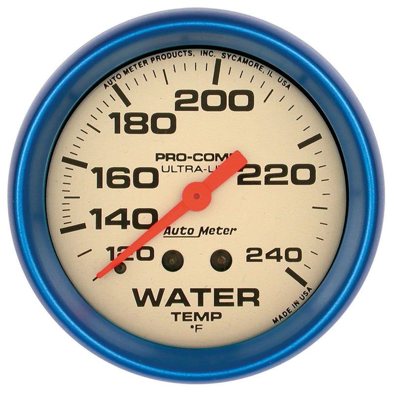 Autometer Ultra-Nite Series Water Temperature Gauge (AU4532) AU4532