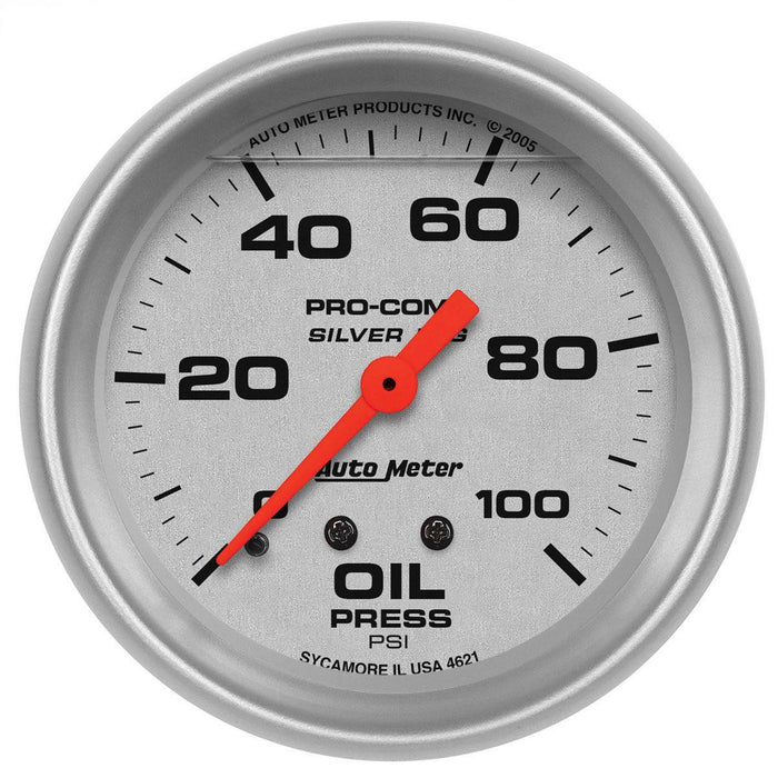 Autometer Ultra-Lite Series Oil Pressure Gauge (AU4621)