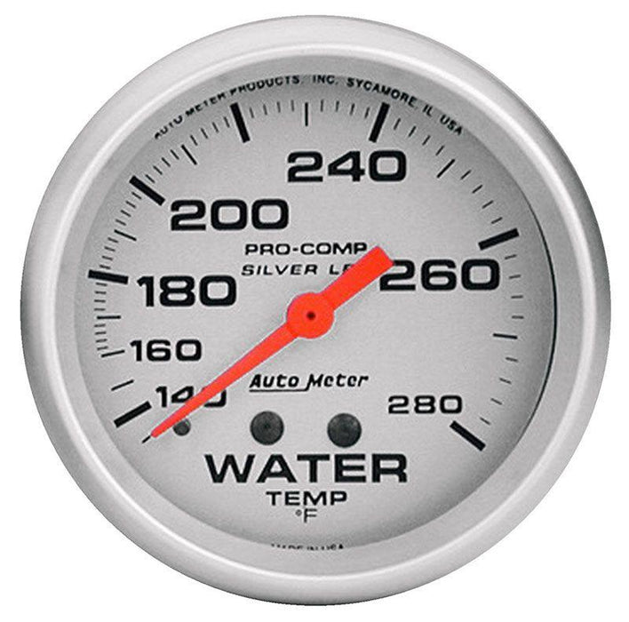 Autometer Ultra-Lite Series Water Temperature Gauge (AU4631-SP4)