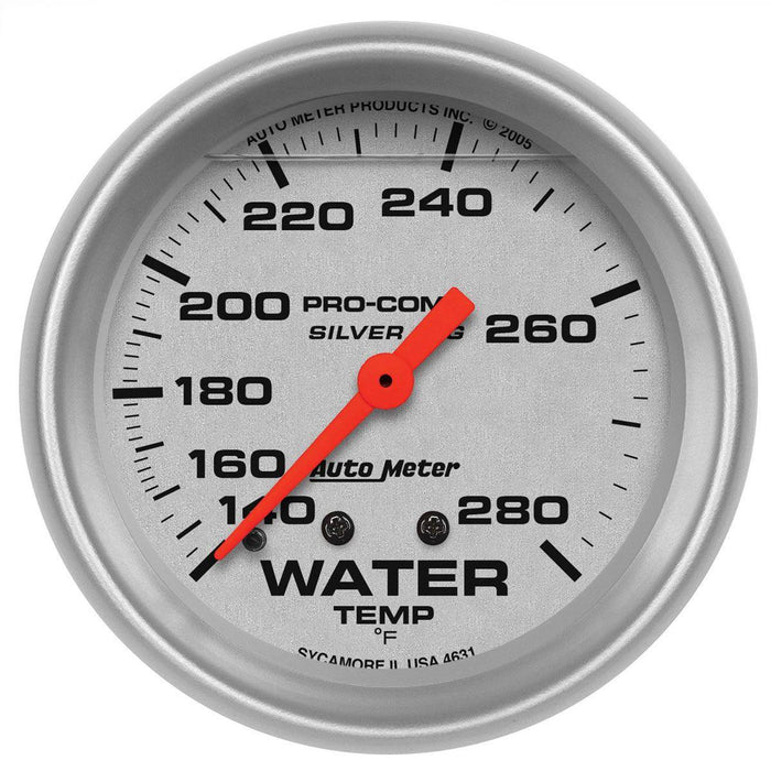 Autometer Ultra-Lite Series Water Temperature Gauge (AU4631)