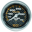 AutoMeter Carbon Fiber Series Water Temperature Gauge (AU4731) AU4731