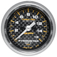 AutoMeter Carbon Fiber Series Pyrometer Gauge Kit (AU4744) AU4744