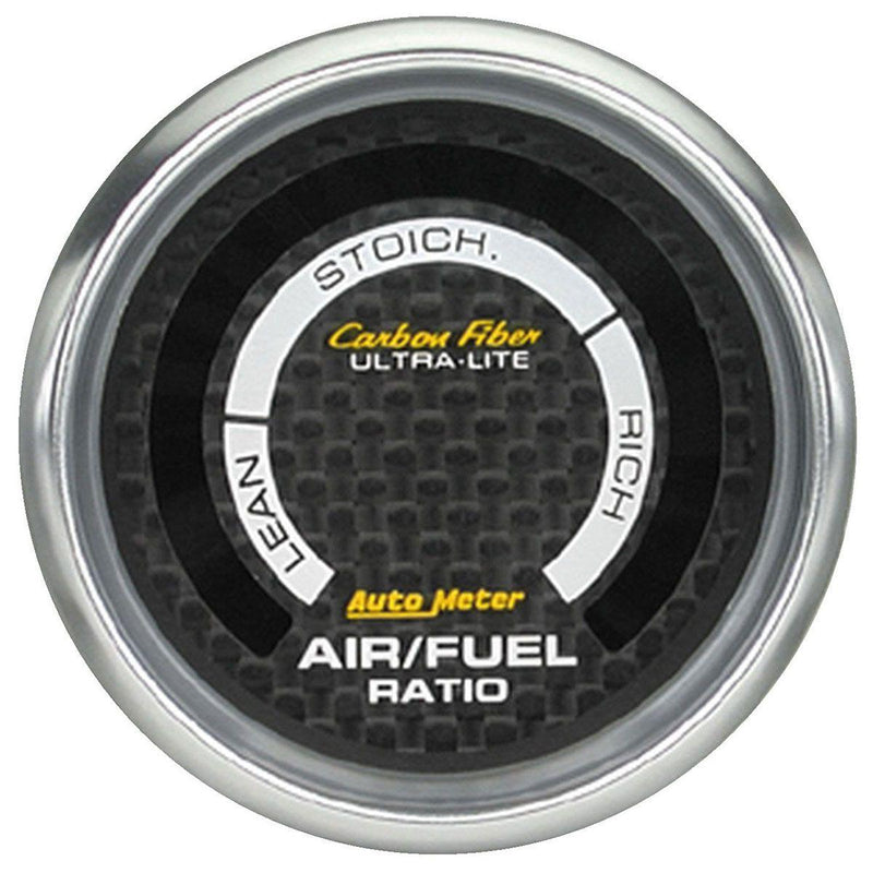 Autometer Carbon Fiber Series Air / Fuel Ratio Gauge (AU4775) AU4775