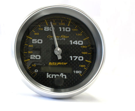 Autometer Carbon Fiber Series Speedometer (AU4787-M)