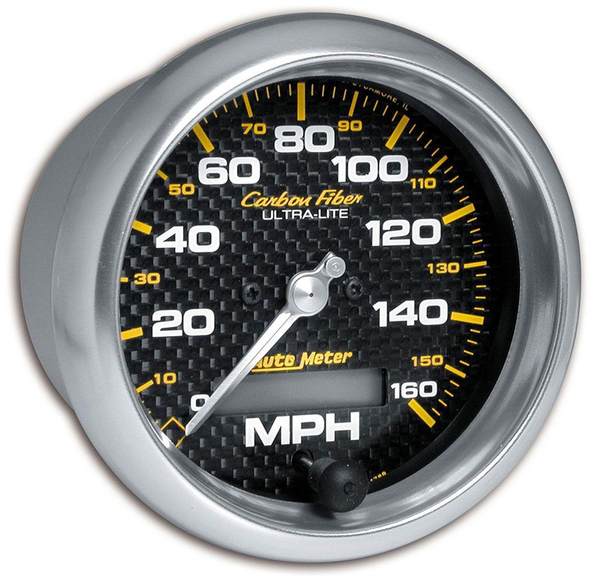 AutoMeter Carbon Fiber Series Speedometer (AU4789) AU4789