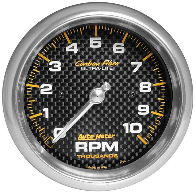 AutoMeter Carbon Fiber Series Tachometer (AU4798) AU4798
