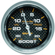 AutoMeter Carbon Fiber Series Boost/Vacuum Gauge (AU4801) AU4801
