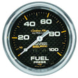AutoMeter Carbon Fiber Series Fuel Pressure Gauge (AU4812)