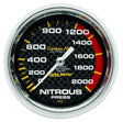 AutoMeter Carbon Fiber Series Nitrous Pressure Gauge (AU4828) AU4828