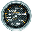 AutoMeter Carbon Fiber Series Water Temperature Gauge (AU4831) AU4831