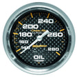AutoMeter Carbon Fiber Series Oil Temperature Gauge (AU4841)