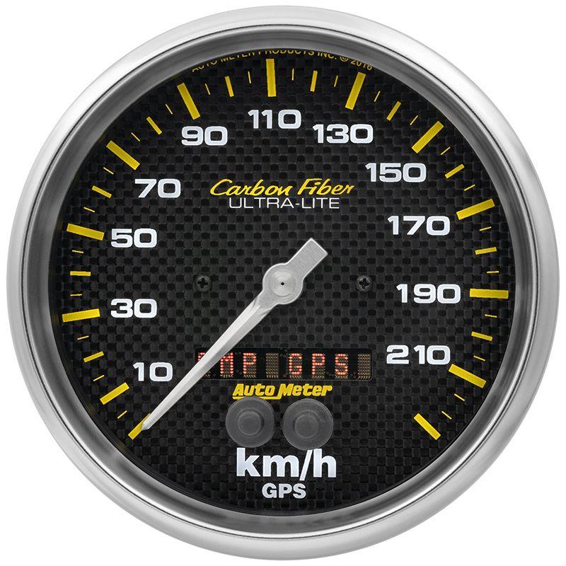 Autometer Carbon Fibre GPS Speedometer (AU4881-M) AU4881-M