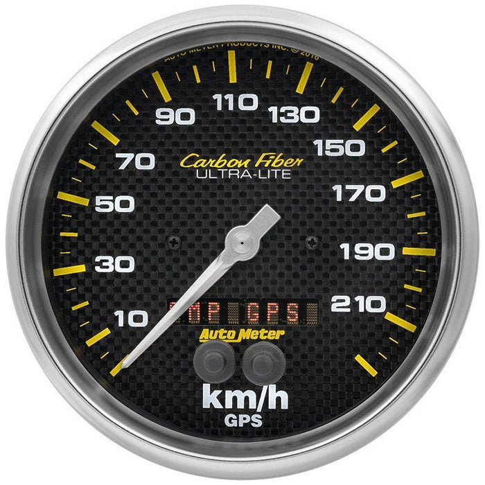 Autometer Carbon Fibre GPS Speedometer (AU4881-M)