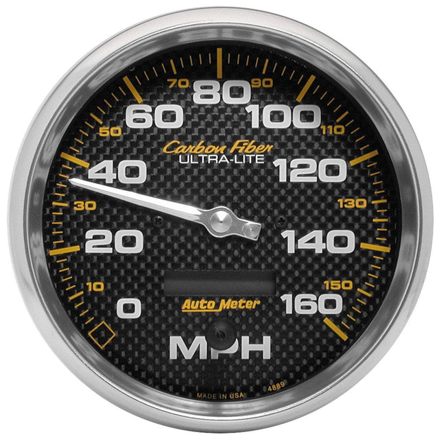 AutoMeter Carbon Fiber Series Speedometer (AU4889) AU4889
