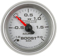 AutoMeter Ultra-Lite II Boost/Vacuum Gauge (AU4903-M2) AU4903-M2