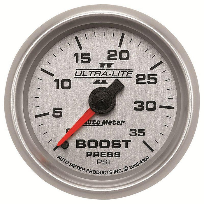 Autometer Ultra-Lite II Series Boost Gauge (AU4904)