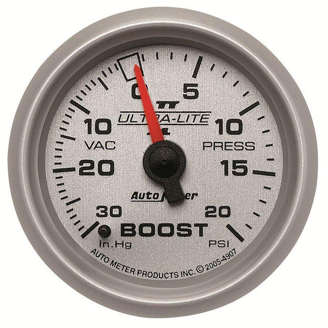 AutoMeter Ultra-Lite II Series Boost/Vacuum Gauge (AU4907) AU4907
